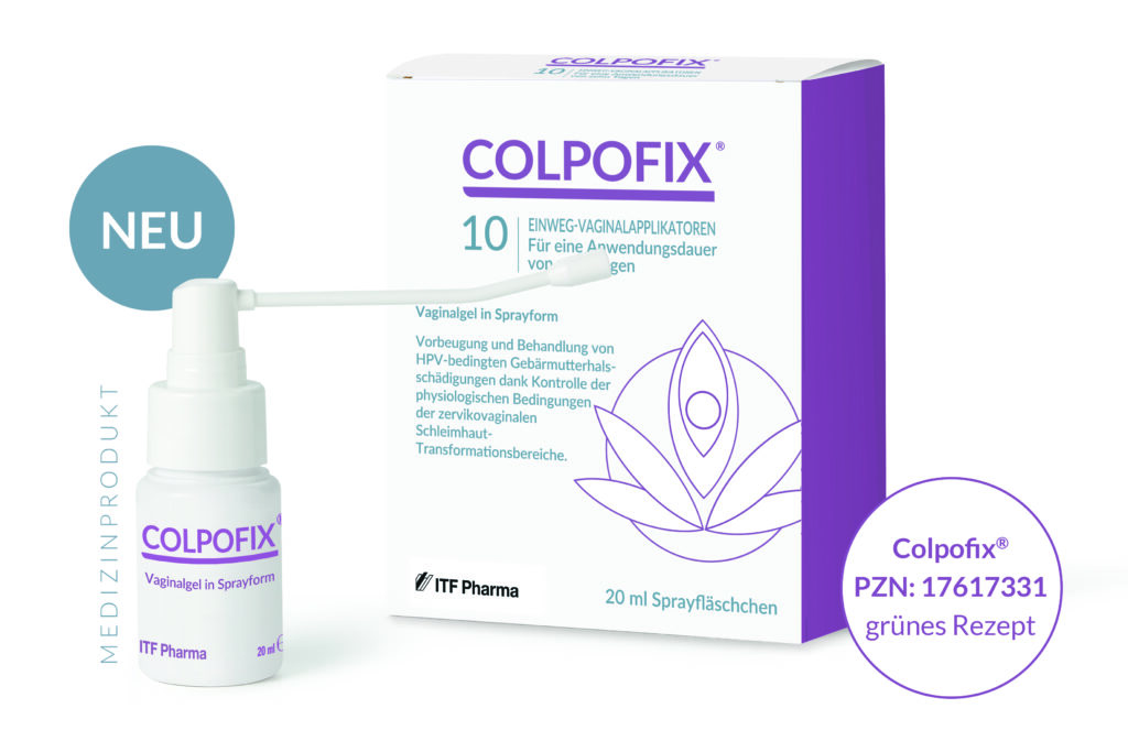 Mit Colpofix® HPV-bedingte Zervixläsionen vorbeugen und behandeln